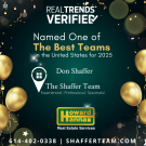 Real Trends Verified Named one of the best teams in the United States for 2025